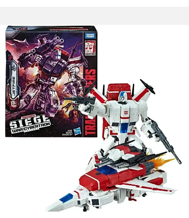 TRANSFORMERS - SIEGE - COMMANDER - JETFIRE