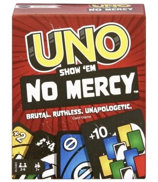 UNO - SHOW NO MERCY - CARD GAME