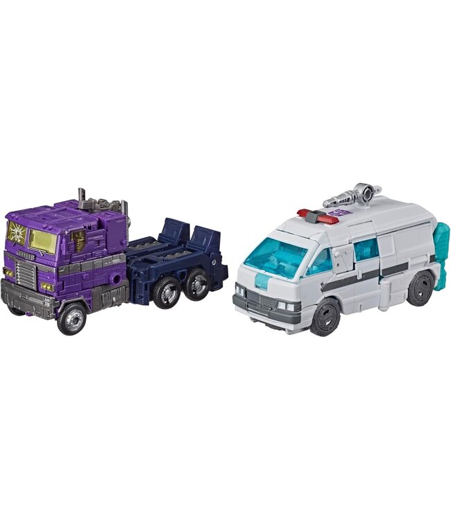 Transformer war for cybertron trilogy: shattered glass optimus prime & Shattered Glass Ratchet