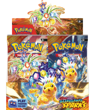 POKEMON - SURGING SPARKS BOOSTER PACK -  SCARLET & VIOLET  # SV8  -  - BOOSTER PACK