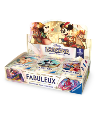 DISNEY LORCANA  -  FABULEUX  -  PAQUET BOOSTER (P12) (FR)