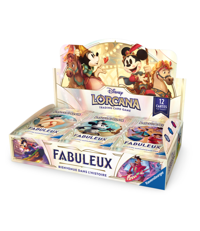 DISNEY LORCANA  -  FABULEUX  -  PAQUET BOOSTER (P12) (FR)