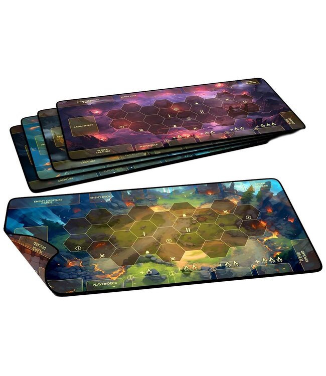 DRAGON ECLIPSE  -  PLAYMATS (SET OF 5)