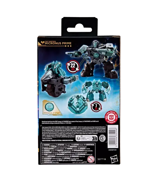 TRANSFORMERS - AGE OF THE PRIMES - DELUXE - MICRONUS PRIME