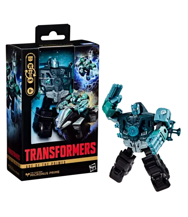 TRANSFORMERS - AGE OF THE PRIMES - DELUXE - MICRONUS PRIME