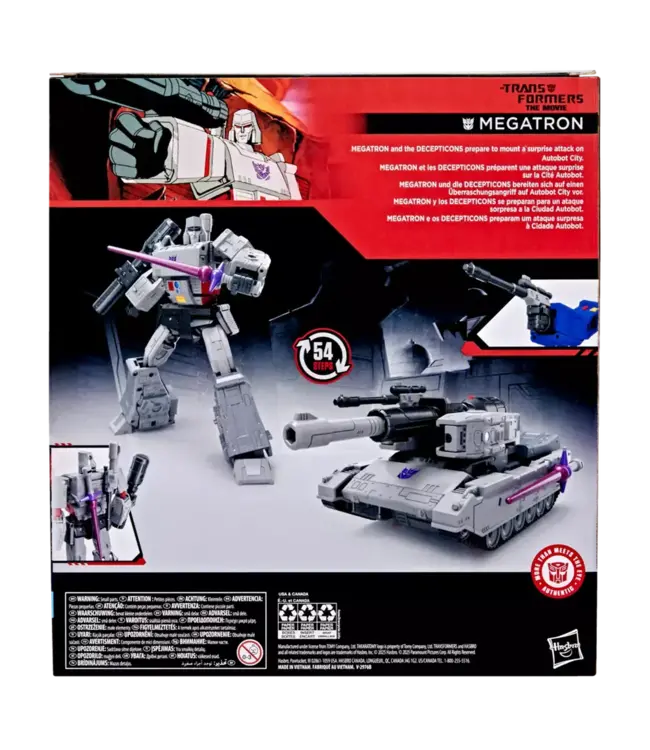 TRANSFORMERS - STUDIO SERIES  86  - LEADER - MEGATRON