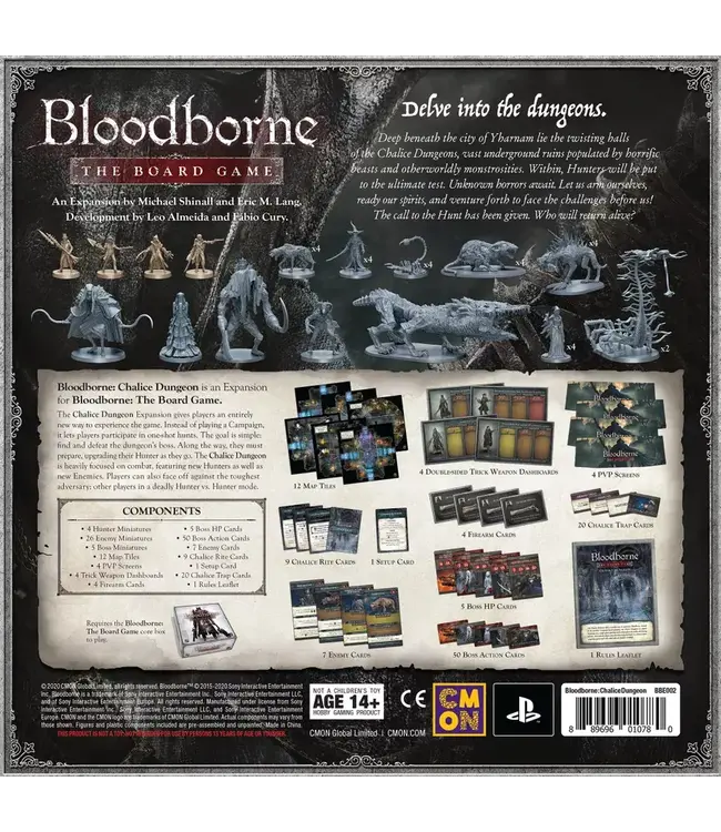 BLOODBORNE : THE BOARD GAME  -  CHALICE DUNGEON (EN)