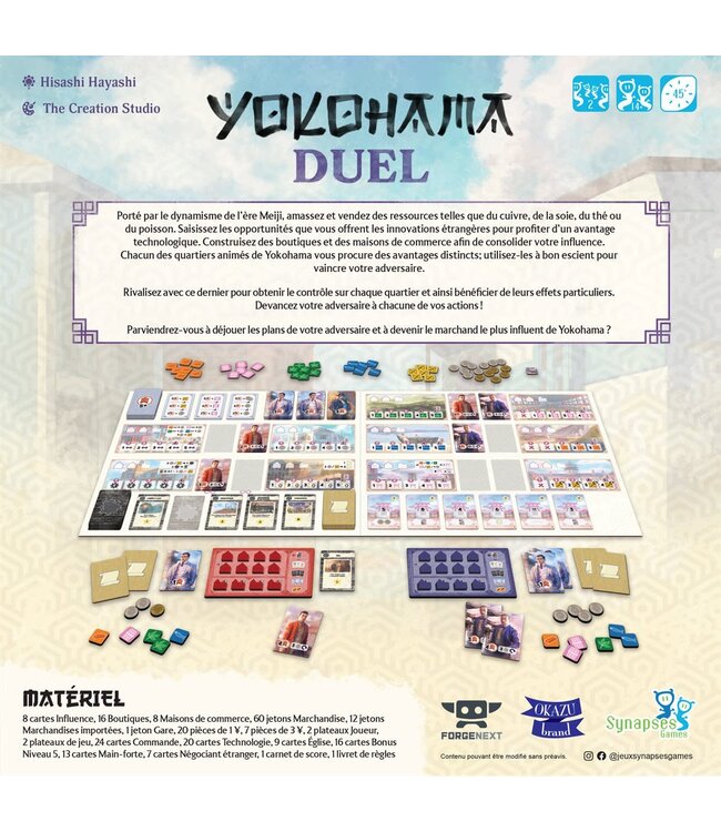 YOKOHAMA  -  DUEL - JEU DE BASE (FR)