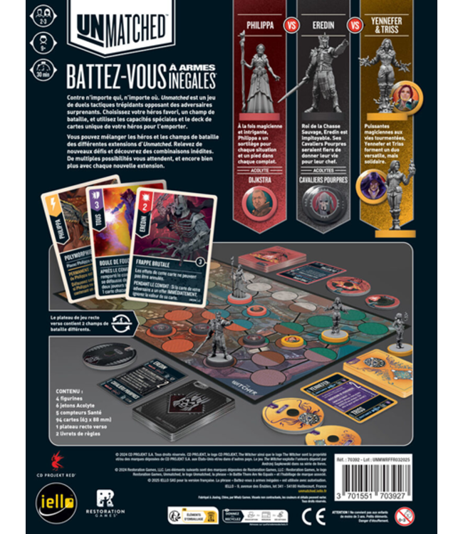 UNMATCHED - THE WITCHER : LA CHUTE DES ROYAUMES (FR)