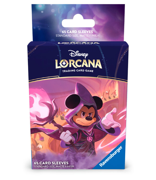 DISNEY LORCANA  -  REIGN OF JAFAR  -  STANDARD SIZE SLEEVES - MICKEY (65) - MATTE