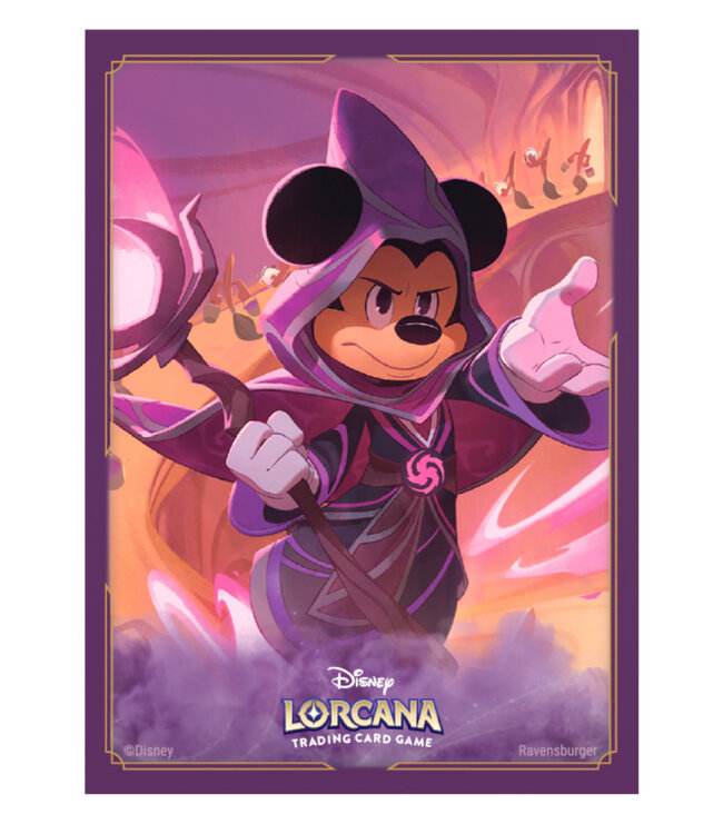 Disney Lorcana : Set 8 - Card sleeves pack A (Mickey Mouse) - MLV