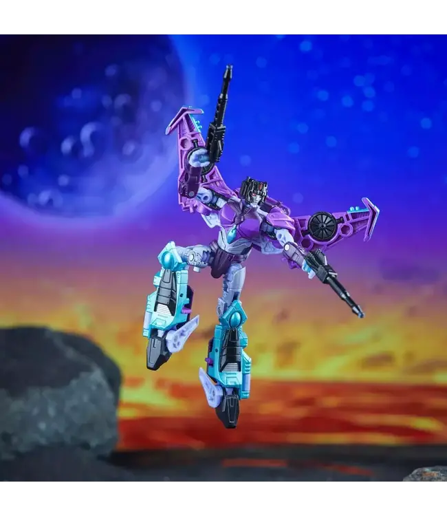 TRANSFORMERS - LEGACY - UNITED - DELUXE  - SLIPSTREAM