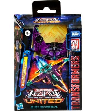 TRANSFORMERS - LEGACY - UNITED - DELUXE  - SLIPSTREAM