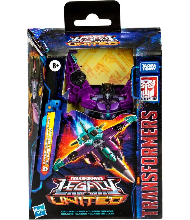 TRANSFORMERS - LEGACY - UNITED - DELUXE  - SLIPSTREAM