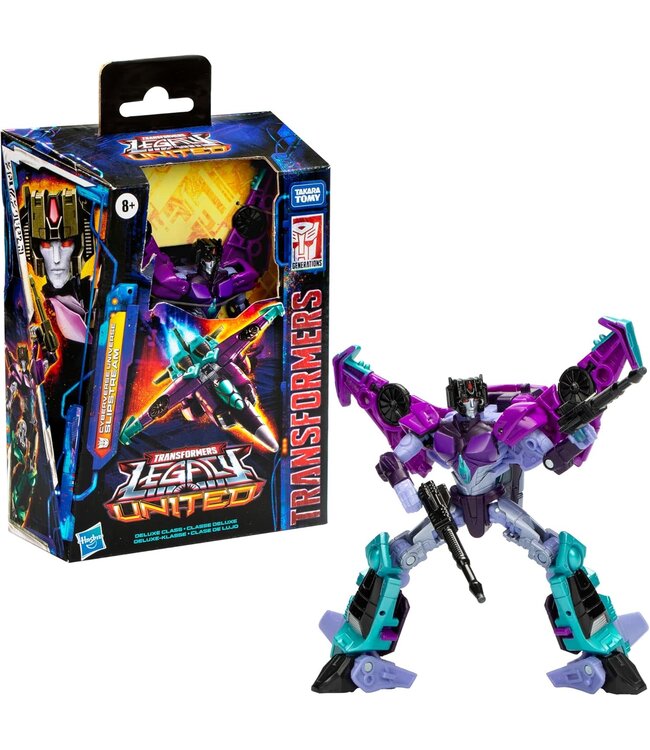 TRANSFORMERS - LEGACY - UNITED - DELUXE  - SLIPSTREAM