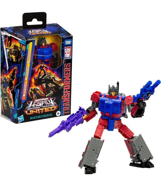 TRANSFORMERS - LEGACY - UNITED - DELUXE  - QUAKE - HEATER - TIPTOP