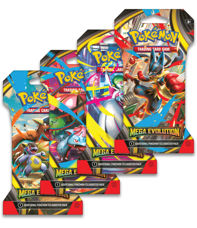 SLEEVED POKEMON: ME01 MEGA - EVOLUTION - BASE SET - (EN)