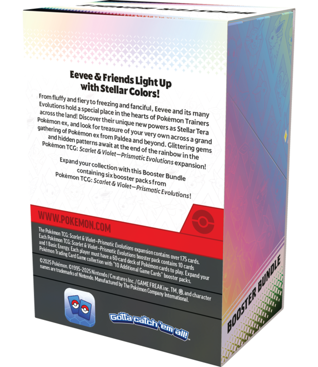 POKEMON - SCARLET & VIOLET - SV8.5 - PRISMATIC EVOLUTIONS - BOOSTER BUNDLE (EN)