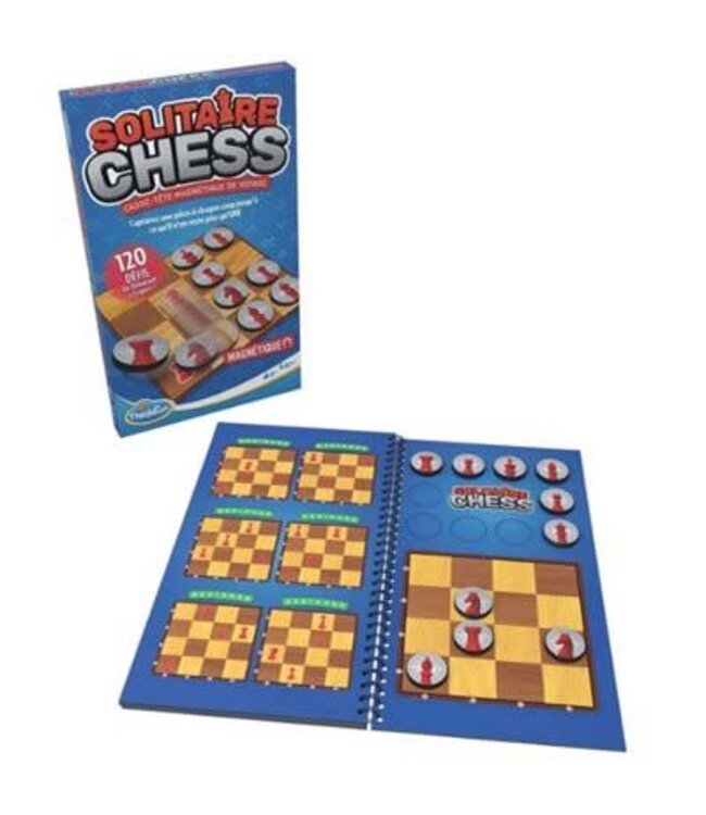 SOLITAIRE CHESS - CASSE-TÊTE MAGNÉTIQUE DE VOYAGE (FR)