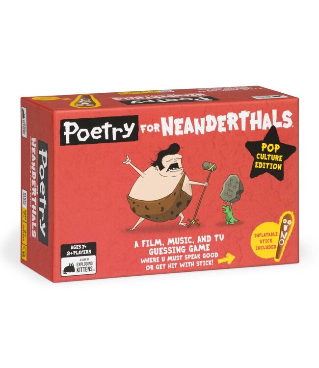 POETRY FOR NEANDERTHALS  -  POP CULTURE EDITION (EN)