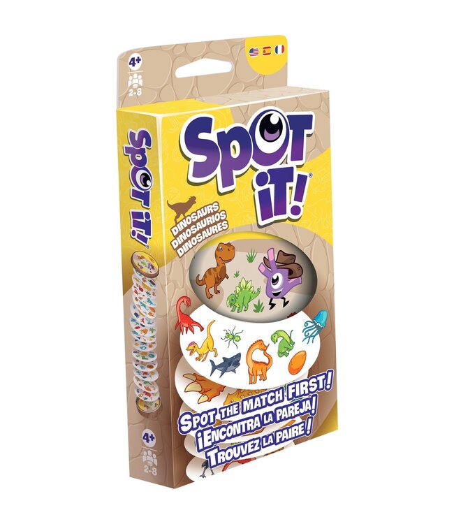 DOBBLE  -  SPOT IT! - DINOSAURES (ML)