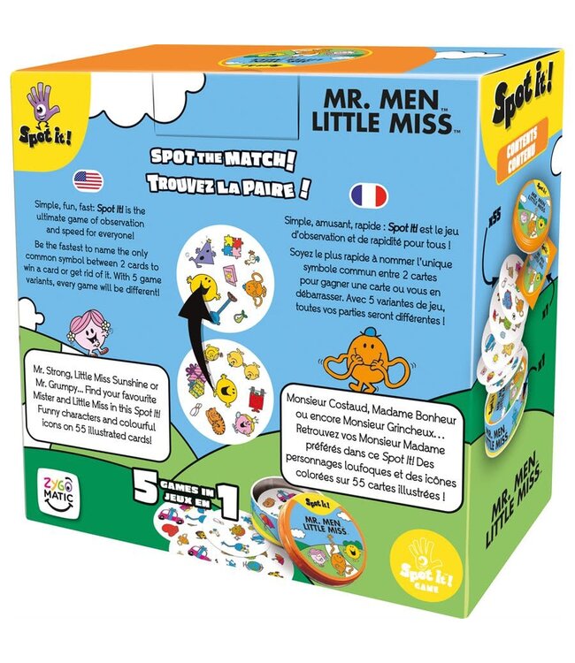 SPOT IT! - MR. MEN AND LITTLE MISS (ML)