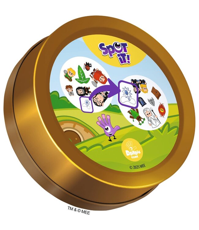 DOBBLE  -  SPOT IT! - LE SEIGNEUR DES ANNEAUX (ML)