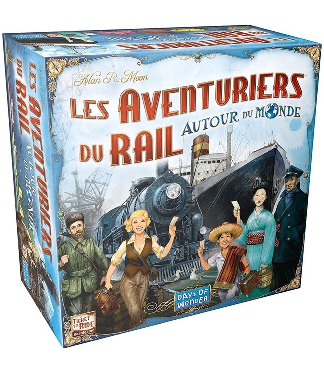 LES AVENTURIERS DU RAIL - AUTOUR DU MONDE (FR)