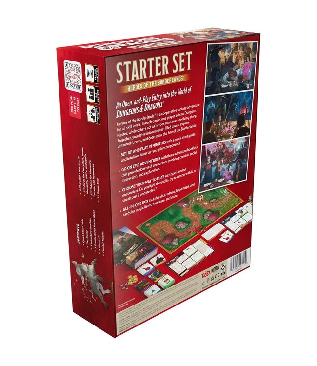 DUNGEONS & DRAGONS: STARTER SET - HEROES OF THE BORDERLANDS (EN)
