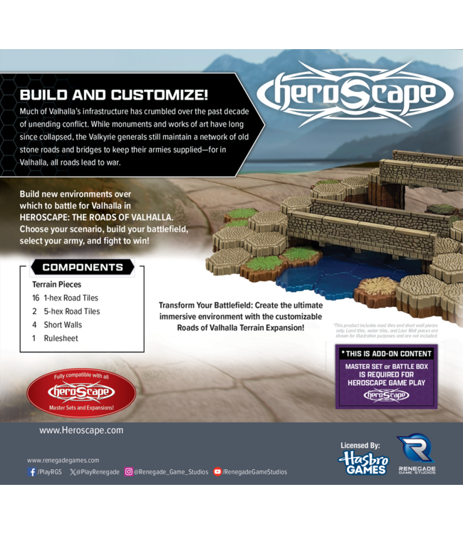 HEROSCAPE THE ROADS OF VALHALLA