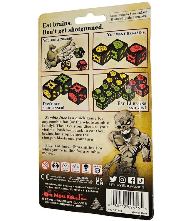 ZOMBIE DICE  -  BASE GAME (EN)