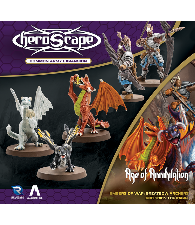 HEROSCAPE: GREATBOW ARCHERS AND SCIONS OF ICARIA ARMY EXPANSION - VERSION NON PEINTE
