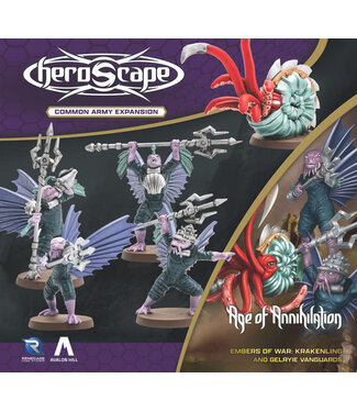 HEROSCAPE KRAKENLING AND GELRYIE - VERSION NON PEINTE