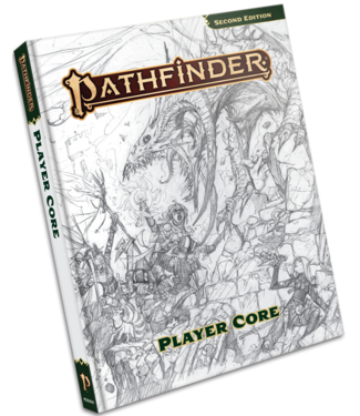 PATHFINDER  -  SECOND EDITION  -  PLAYER CORE - SKETCH COVER (EN)