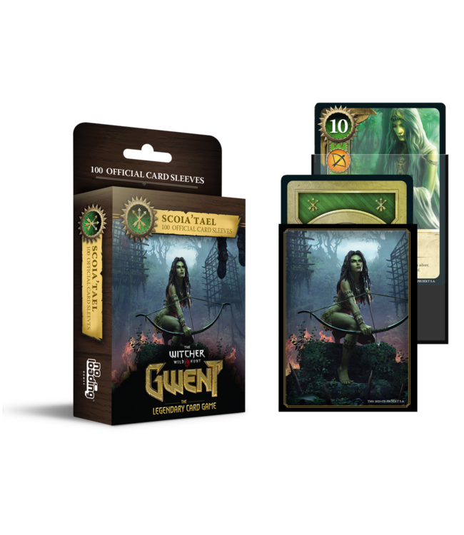 THE WITCHER: GWENT SLEEVES - SCOIA'TAEL 100 (ML)