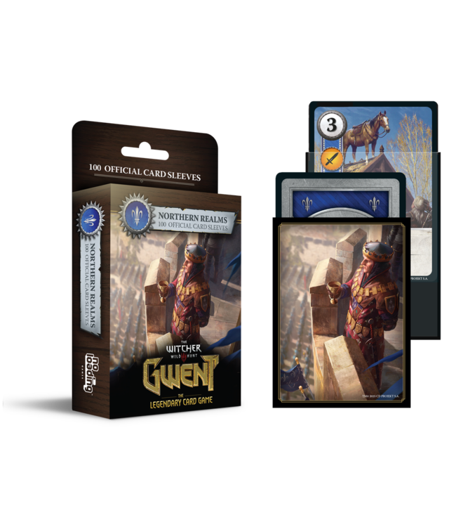 THE WITCHER: GWENT SLEEVES - NORTHERN REALMS 100 (ML)