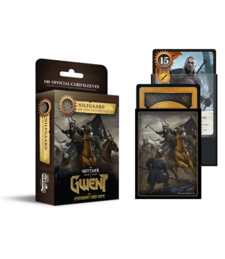 THE WITCHER: GWENT SLEEVES - NILFGAARD 100 (ML)