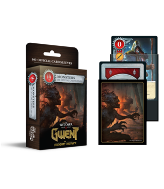 THE WITCHER: GWENT SLEEVES - MONSTERS 100 (ML)