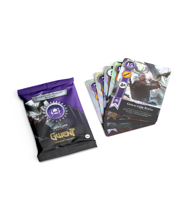 THE WITCHER: GWENT: THE LEGENDARY CARD GAME  -  LEGENDARY BALLAD HEROES  -  SKELLIGE (EN)