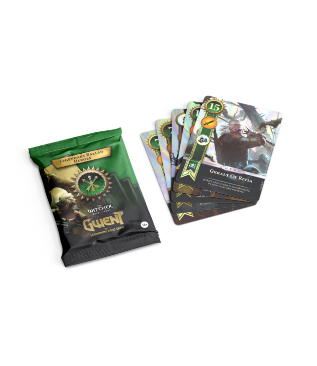 THE WITCHER: GWENT: THE LEGENDARY CARD GAME  -  LEGENDARY BALLAD HEROES  -  SCOIA'TAEL  (EN)