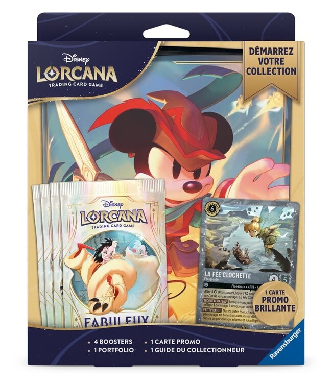 DISNEY LORCANA  -  FABULEUX  -  COFFRET "DÉMARREZ VOTRE COLLECTION" (FR)