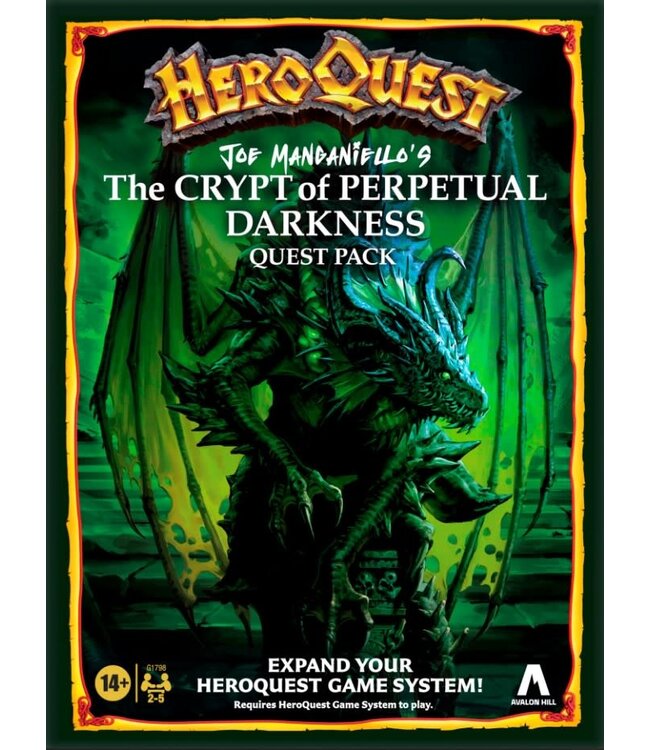 HEROQUEST  -  QUEST PACK  -  CRYPT OF PERPETUAL DARKNESS (EN)
