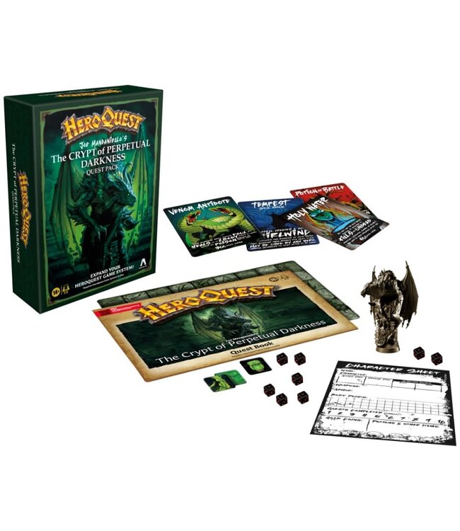 HEROQUEST  -  QUEST PACK  -  CRYPT OF PERPETUAL DARKNESS (EN)