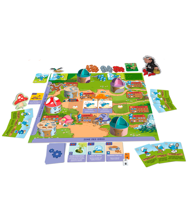 LES SCHTROUMPFS  -  LE VILLAGE SECRET - JEU DE BASE (FR)