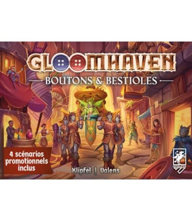 GLOOMHAVEN - BOUTONS & BESTIOLES (FR)