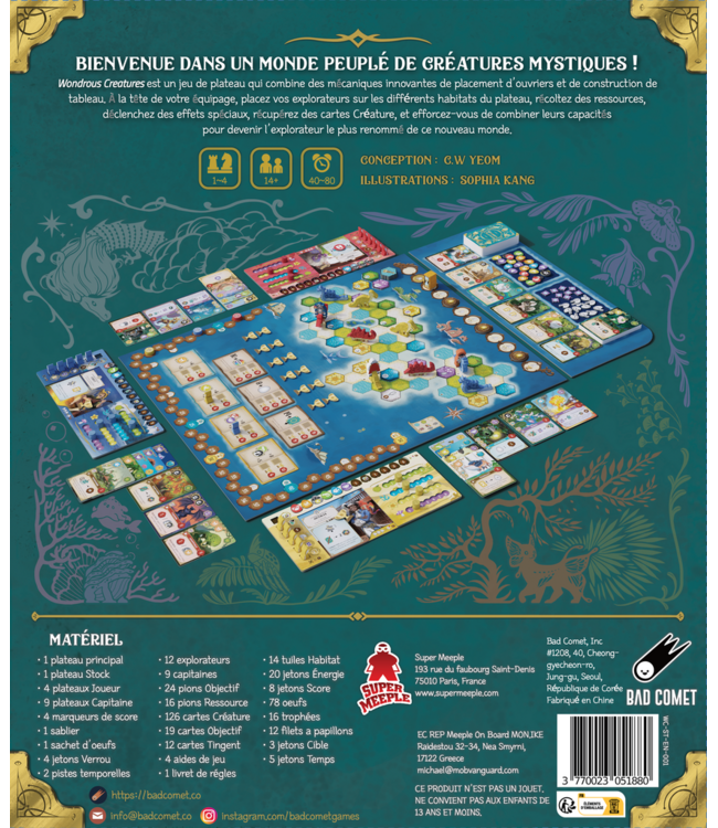 WONDROUS CREATURES  (FR)