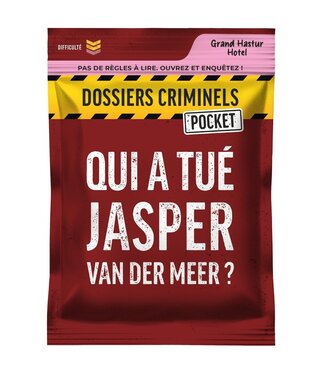 Dossiers Criminels : Pocket - Qui a tué Jasper Van