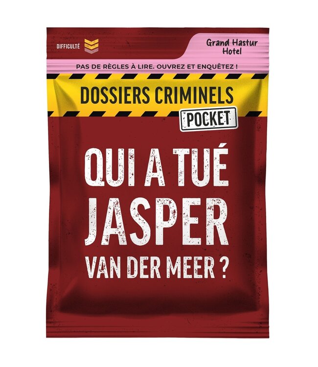 Dossiers Criminels : Pocket - Qui a tué Jasper Van