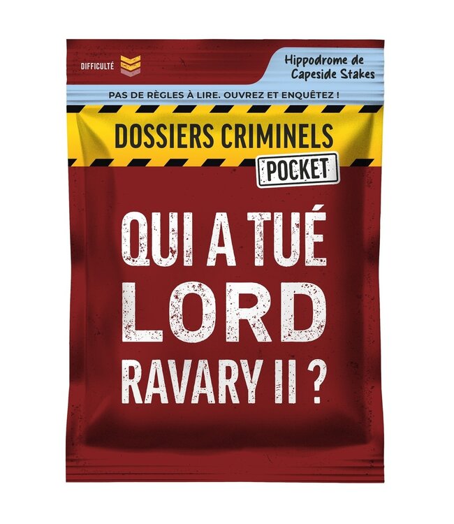 DOSSIERS CRIMINELS : POCKET - QUI A TUÉ LORD RAVARY (FR)