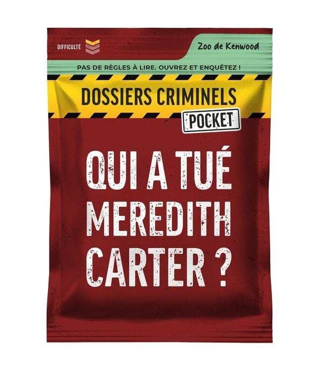 Dossiers Criminels Pocket : Qui a Tué Meredith Carter ? - (FR)